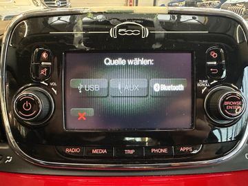 MYAUTOCENTER – Gebraucht- und Jahreswagen mit Werkstattservice in Pfaffenhofen Fiat 500C *Klima*Radio*Bluetooth*Freisprech*PDC*