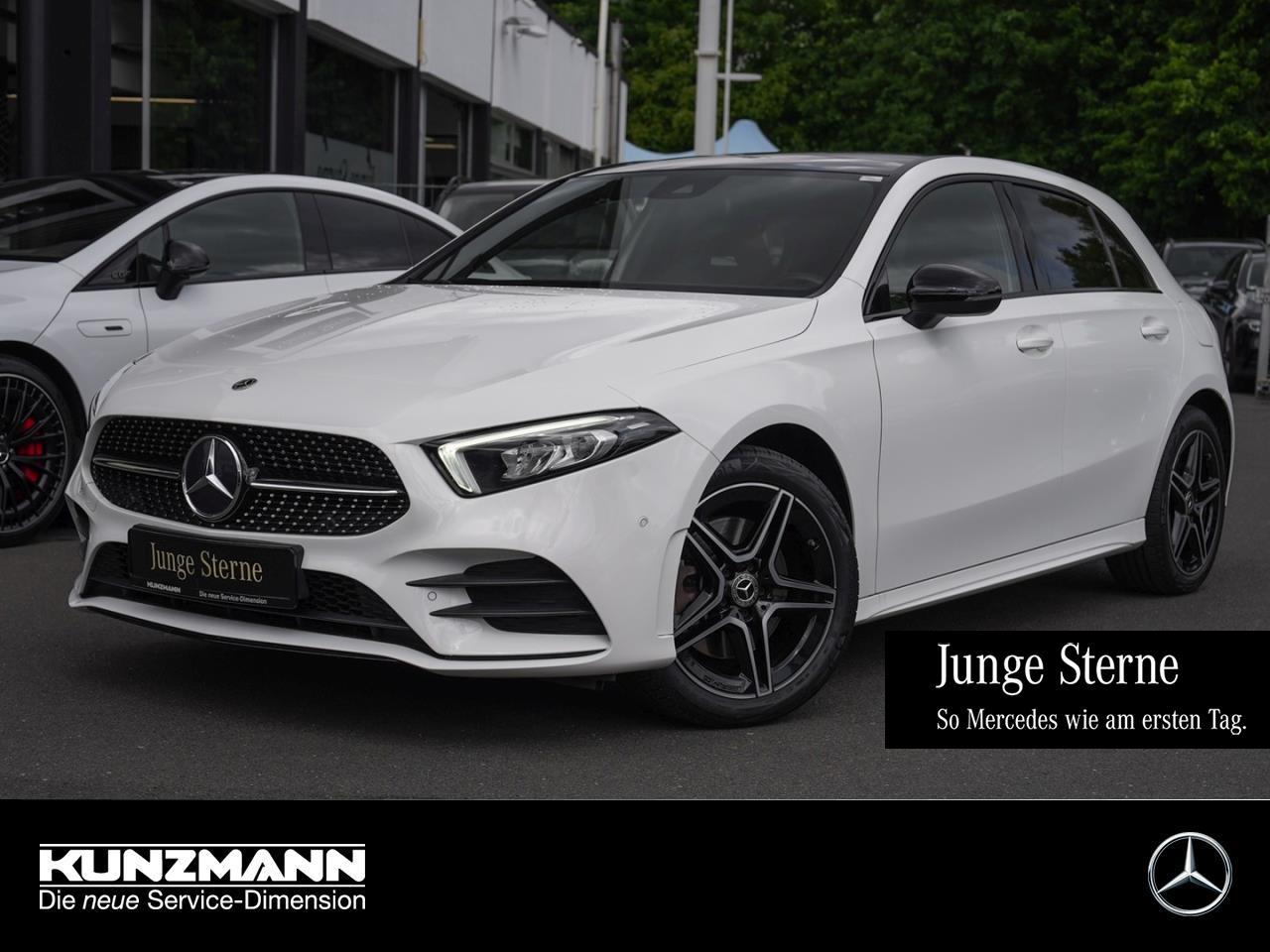Mercedes-Benz A 250 e AMG Night Panorama Ambiente Spurhalte