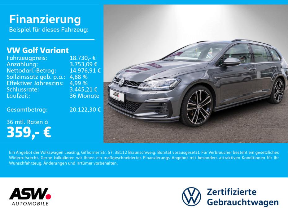 Volkswagen Golf Variant GTD 2.0TDI DSG LED Navi PDC Pano VC