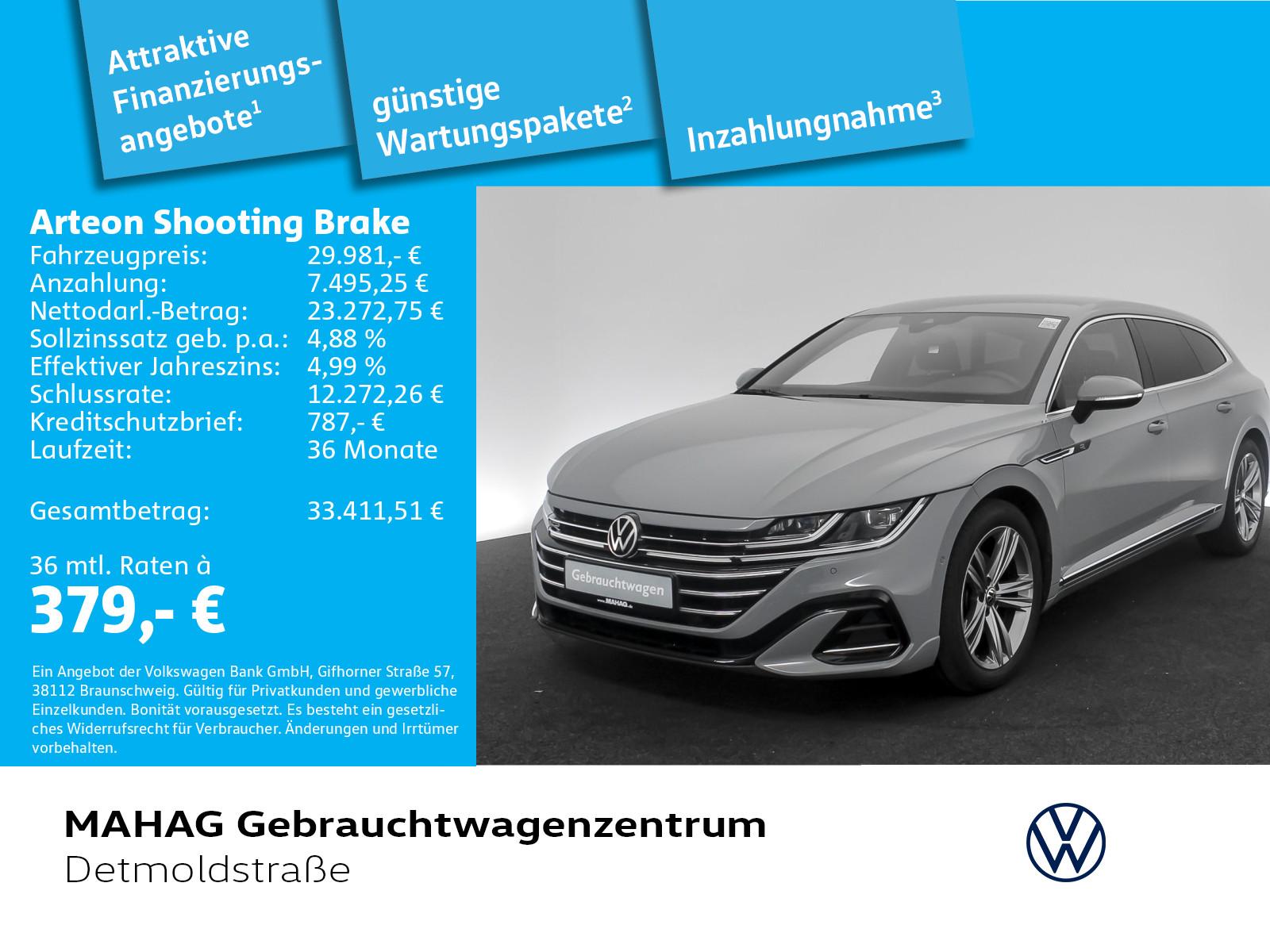 Volkswagen Arteon Shooting Brake 2.0 TSI R-Line NaviPro IQ.