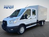 Ford Transit Pritsche 350L3 4X4 AHKSitzh.6AirbagPlane - Ford Transit mit Diesel-Antrieb: 7sitzer