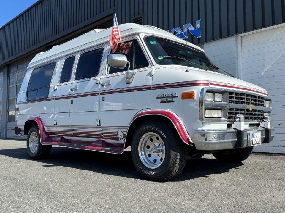 Fahrzeugabbildung Chevrolet Chevy Van G20 5.7 V8 Tiara deutsches Fzg.