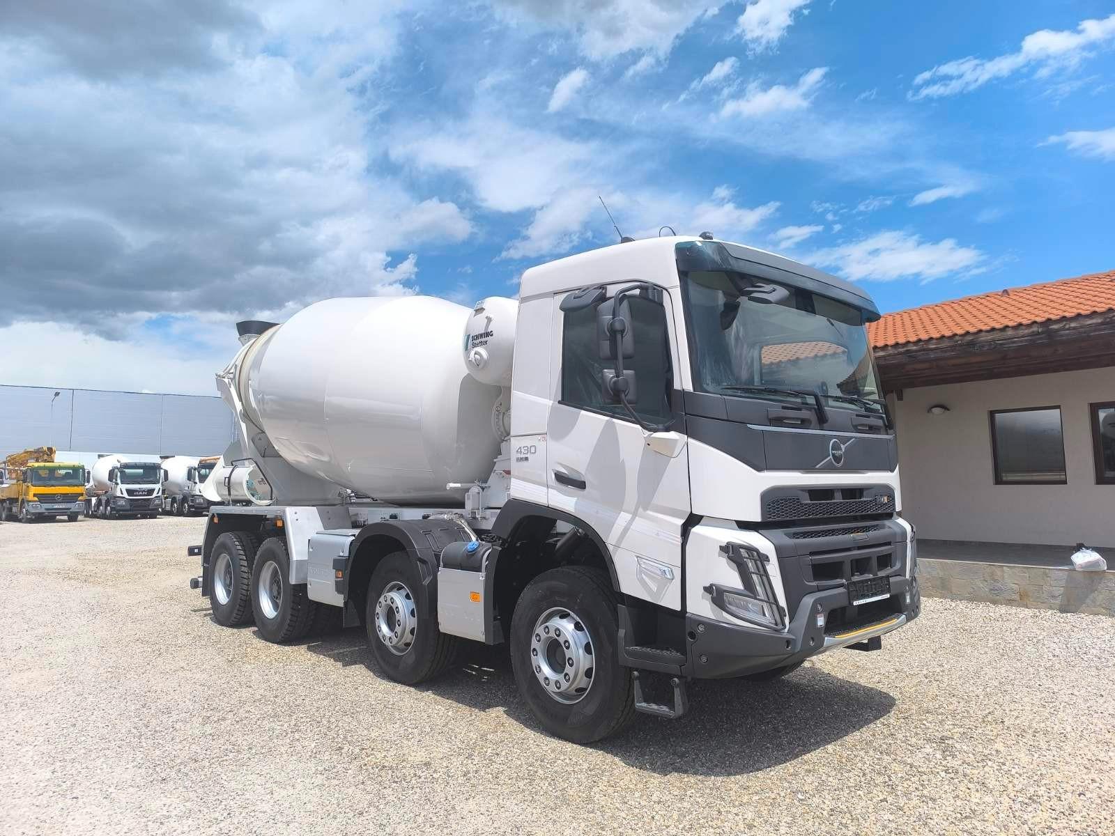 Volvo FMX 430 STETTER 10M3 FABRIK NEU 4STK.
