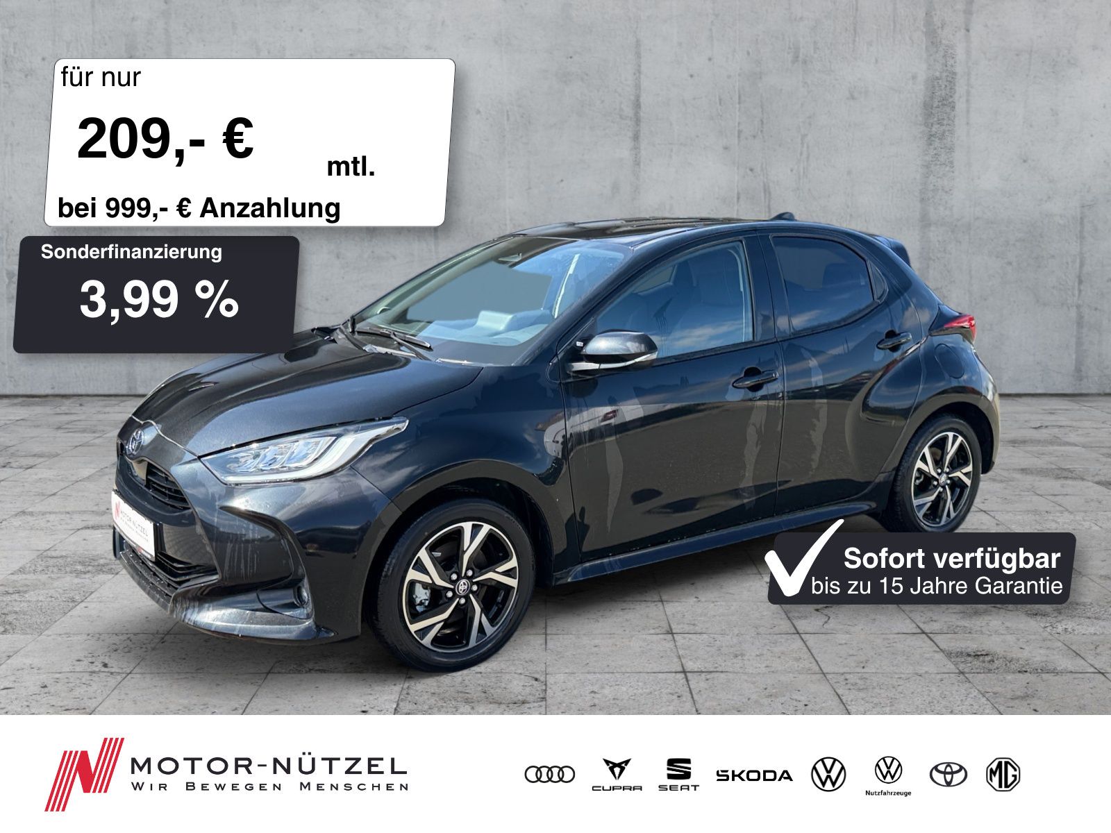 Toyota Yaris 1.5 Hybrid Teamplayer LED+APP+ACC+SHZ+RFK