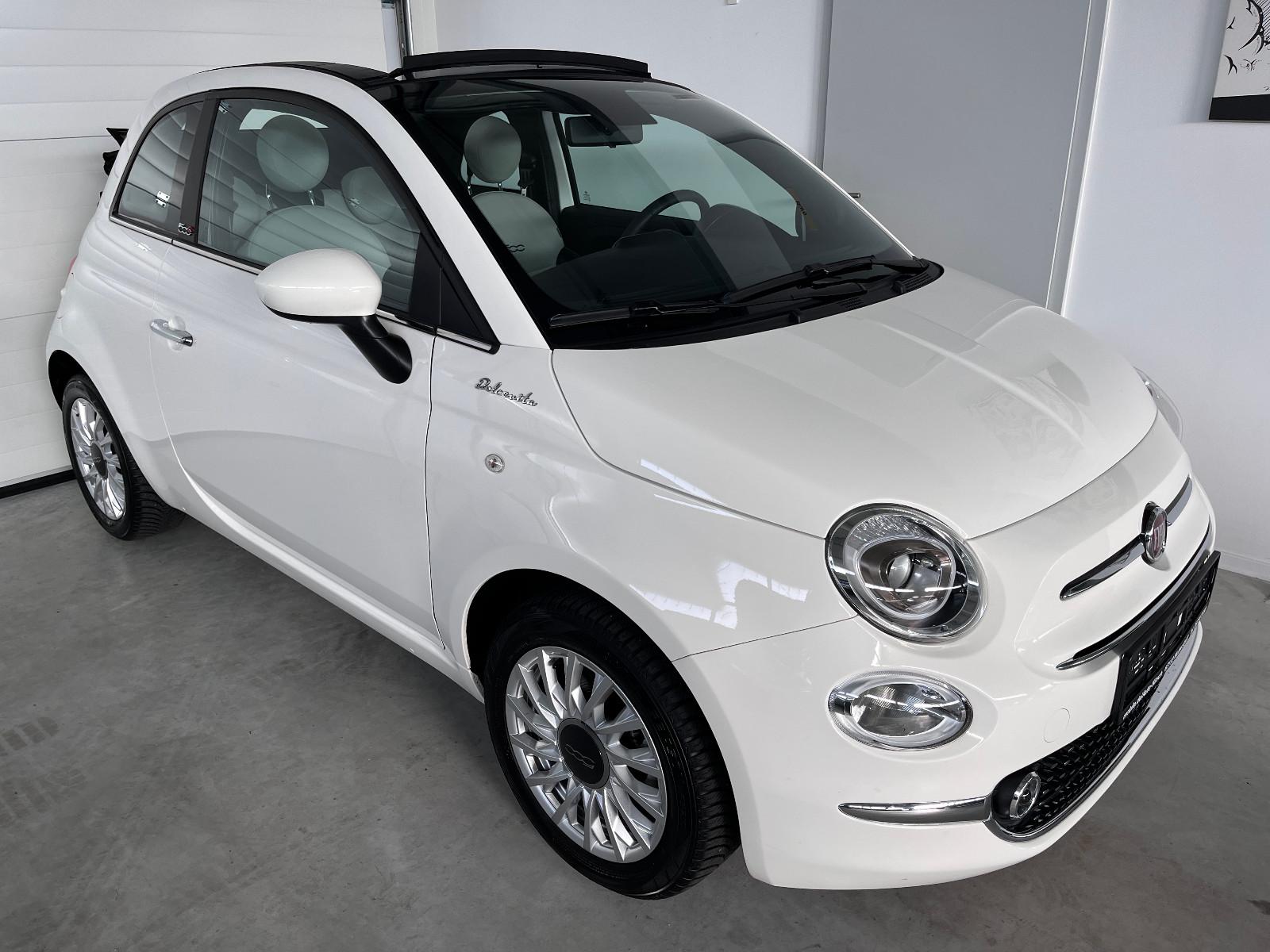 Fiat 500 C Dolcevita Cabrio PDC CarPlay neuwertig 1Hd