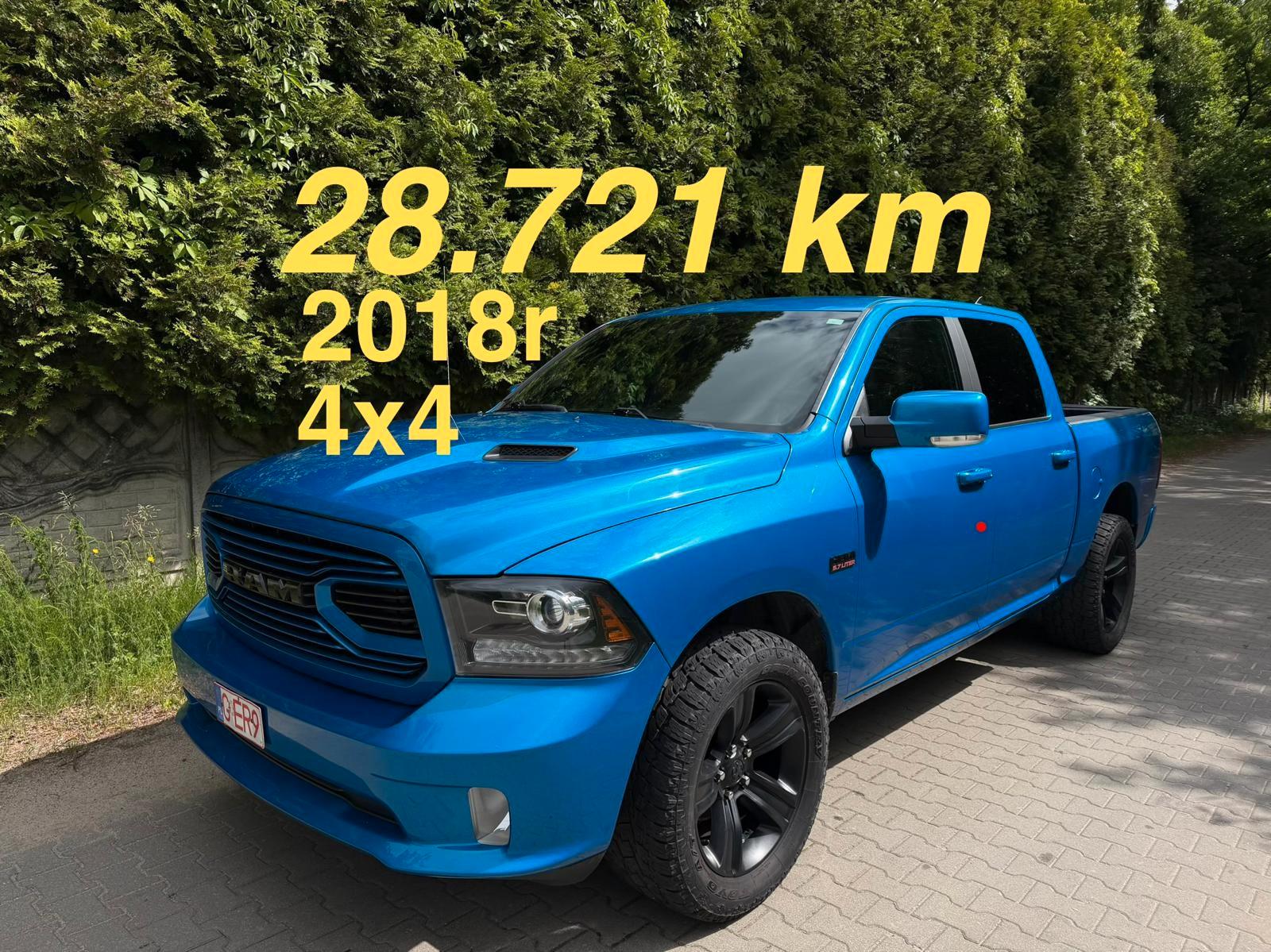 Dodge RAM 2018    SPORT     5.7   4x4 LPG LEDER