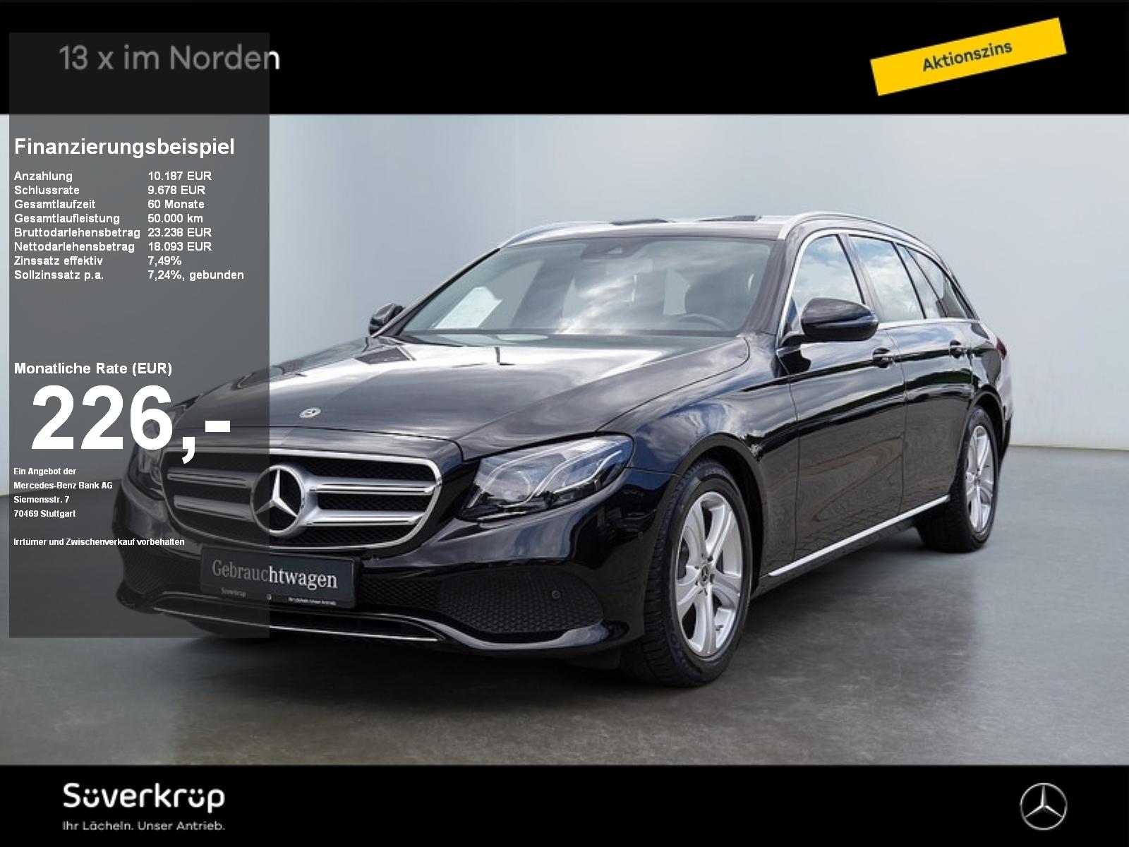 Mercedes-Benz E 200 T AVANTGARDE MULTI KAMERA SPUR PDC SHZ