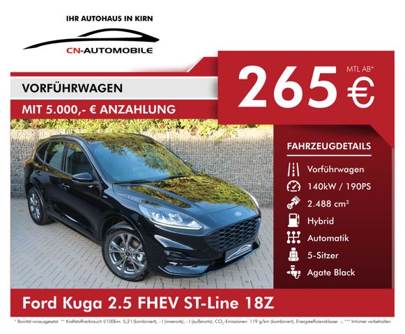 Ford Kuga 2.5 FHEV ST-Line 18Z # RATE ab 289,-€/Mtl.