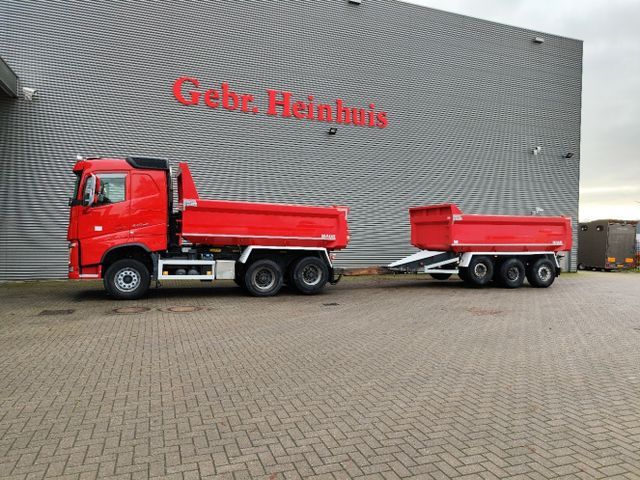 Volvo FH 540 6x4 Boogie Euro 6 + Mauer K3!