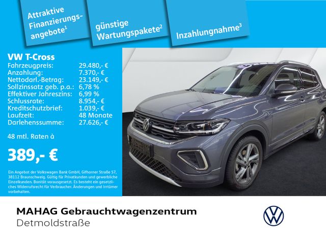 Volkswagen T-Cross 1.5 TSI R-Line Navi MatrixLED AHK DSG