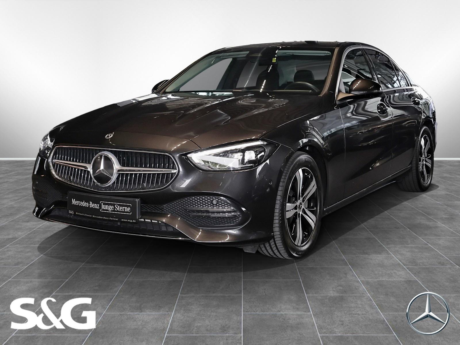 Mercedes-Benz C 200d AHK+TOTWINKEL+4x SITZHEIZUNG+KAMERA+LED