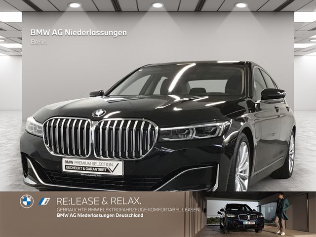 BMW 745e Limousine Massage LiveCockpitProf Head-Up