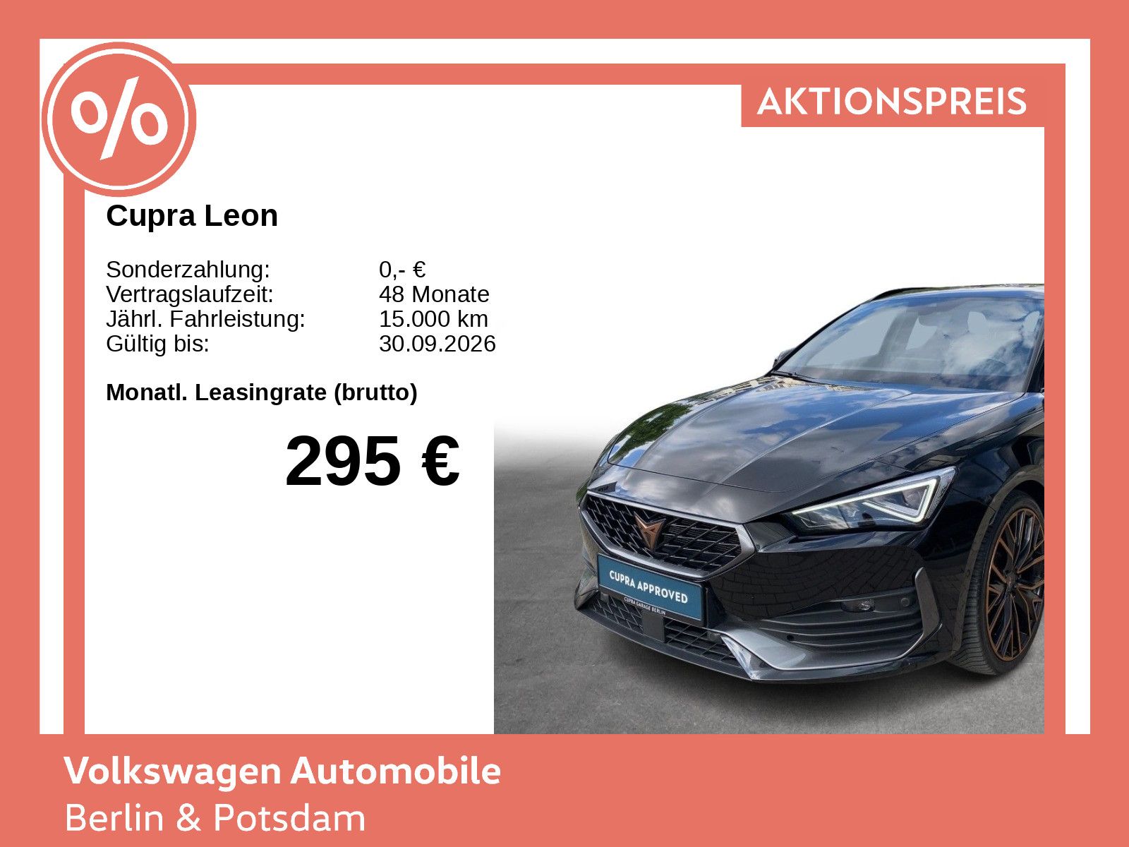 Cupra Leon Sportstourer 2.0 TSI DSG VZ Pano Navi LED