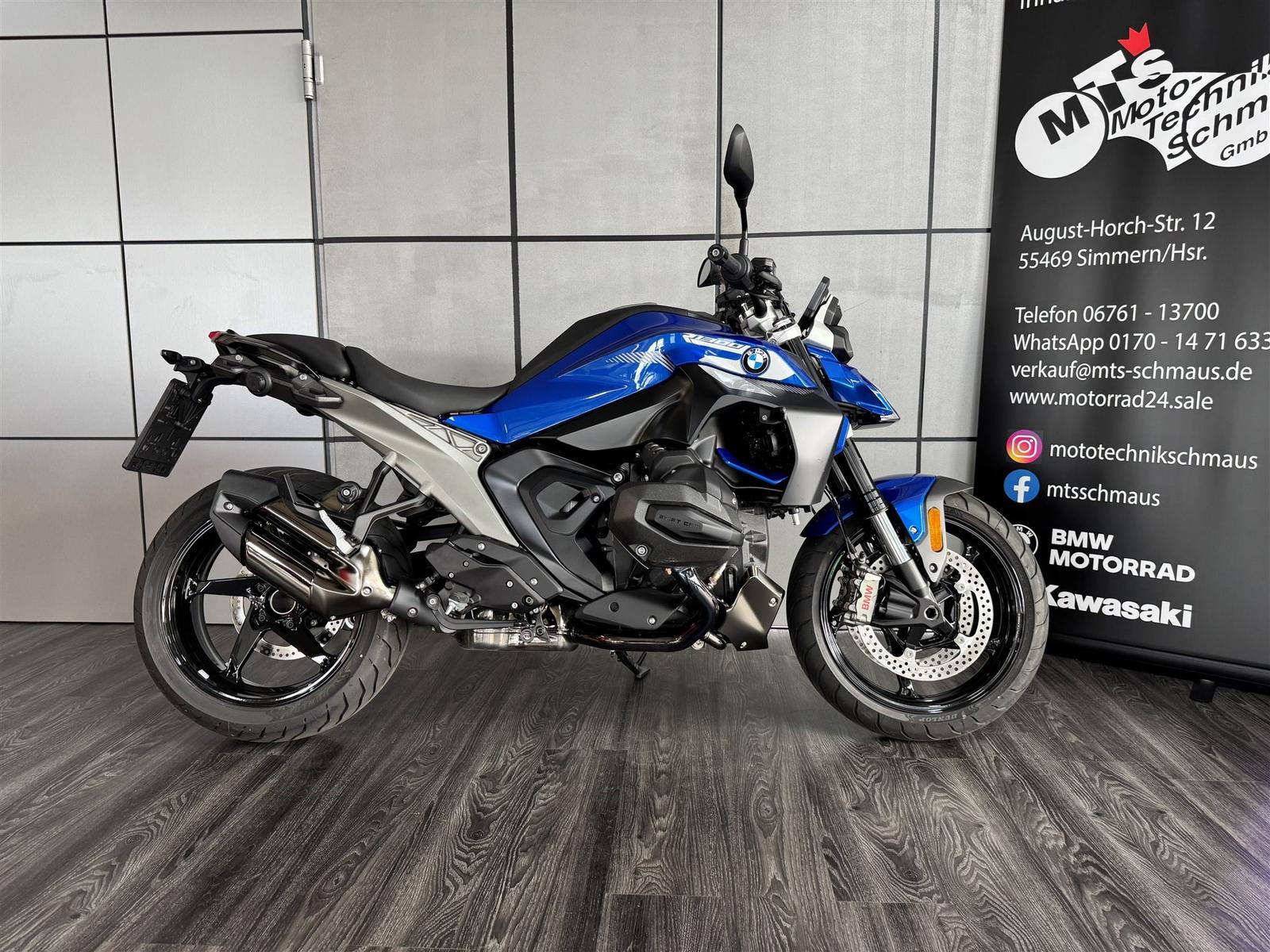 BMW R 1300 R 3 Pakete, Kofferhalter