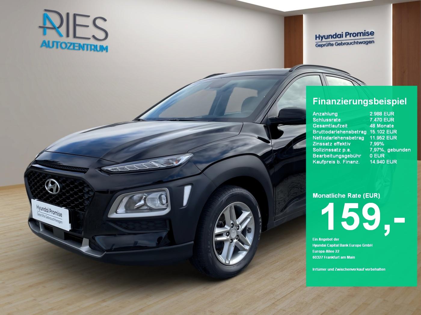 Hyundai Kona 1.0 T-GDI Trend SHZ*Kam.*PDC*LM*SpurH