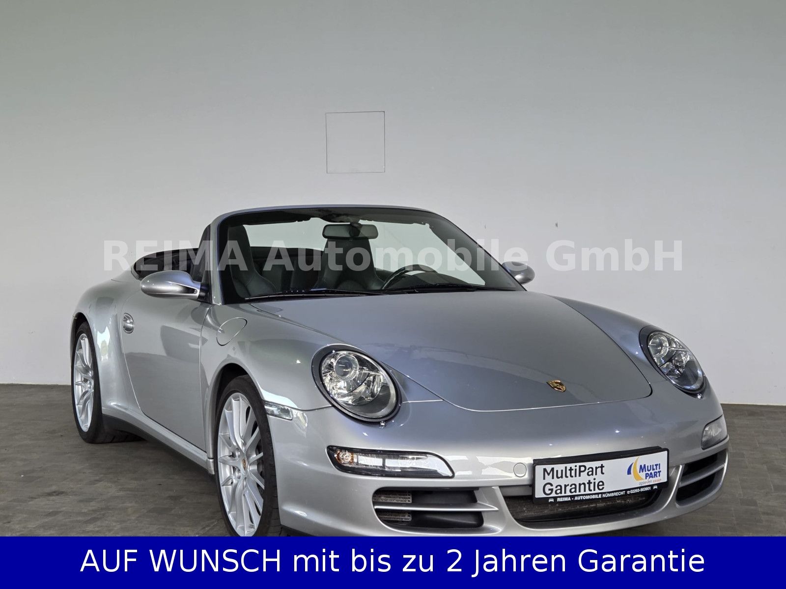 Fahrzeugabbildung Porsche 997 Carrera 4 Cabrio, Porsche Scheckheft