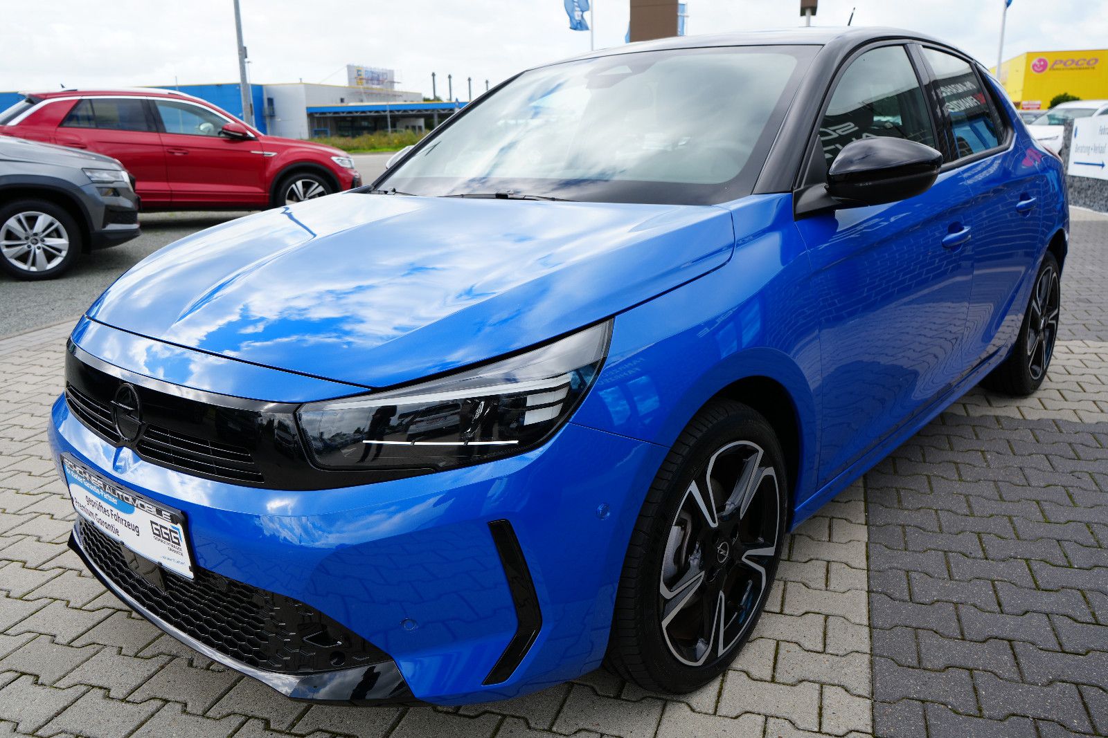 Opel Corsa F GS-LINE HYBRID AUTOMATIK LED KAMERA imagem 3