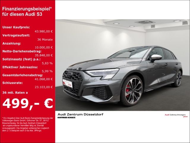 Audi S3 Sportback TFSI quattro PANO NAVI CARPLAY LEDE