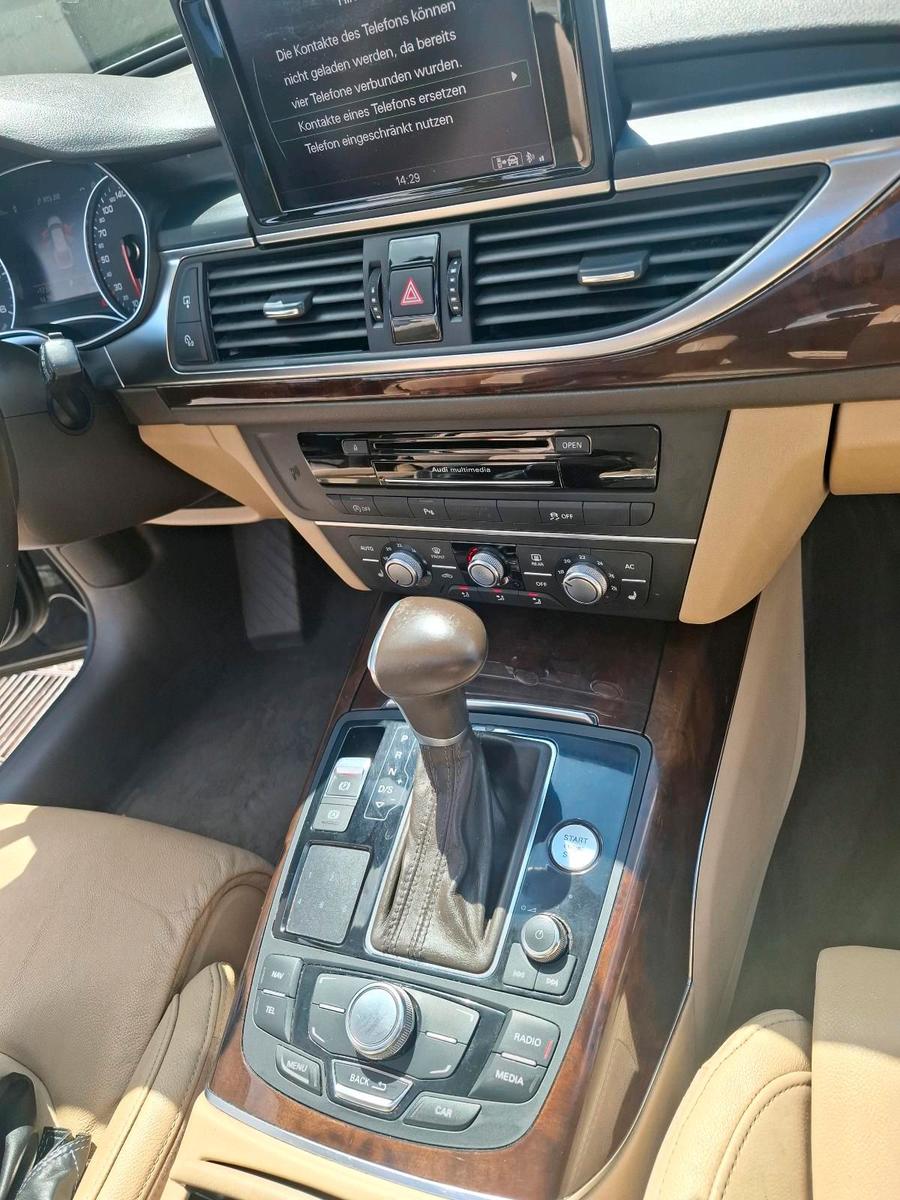 Audi A6 2013 — rear view