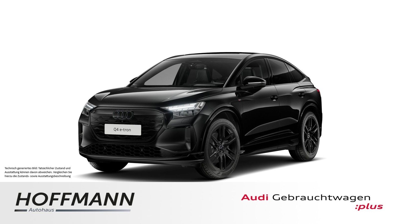 Audi Q4 e-tron Sportback q. S line AHK+Matrix+Pano