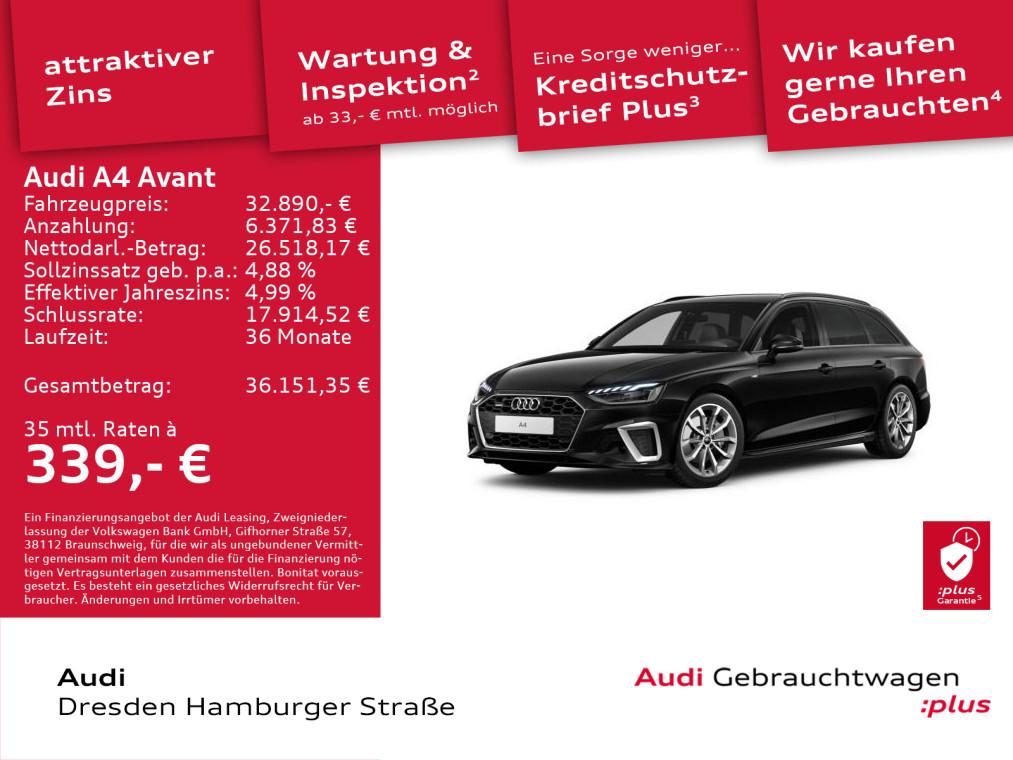 Audi A4 Avant S line 40 TDI quattro S tronic