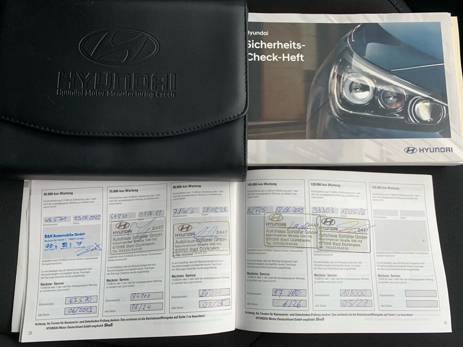 Fahrzeugabbildung Hyundai i30 1.0 T-GDI Passion Kamera 8x bereift