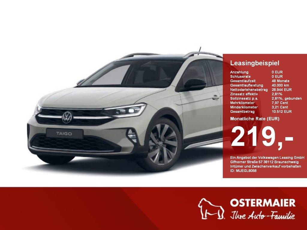 Taigo Style 1.0TSI 116 PS DSG IQ.LIGHT,ACC,AHK,K