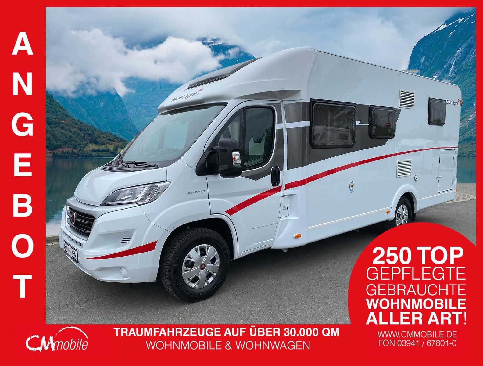 Sunlight
 T 67 - Hub & Einzelbetten - Garage -
