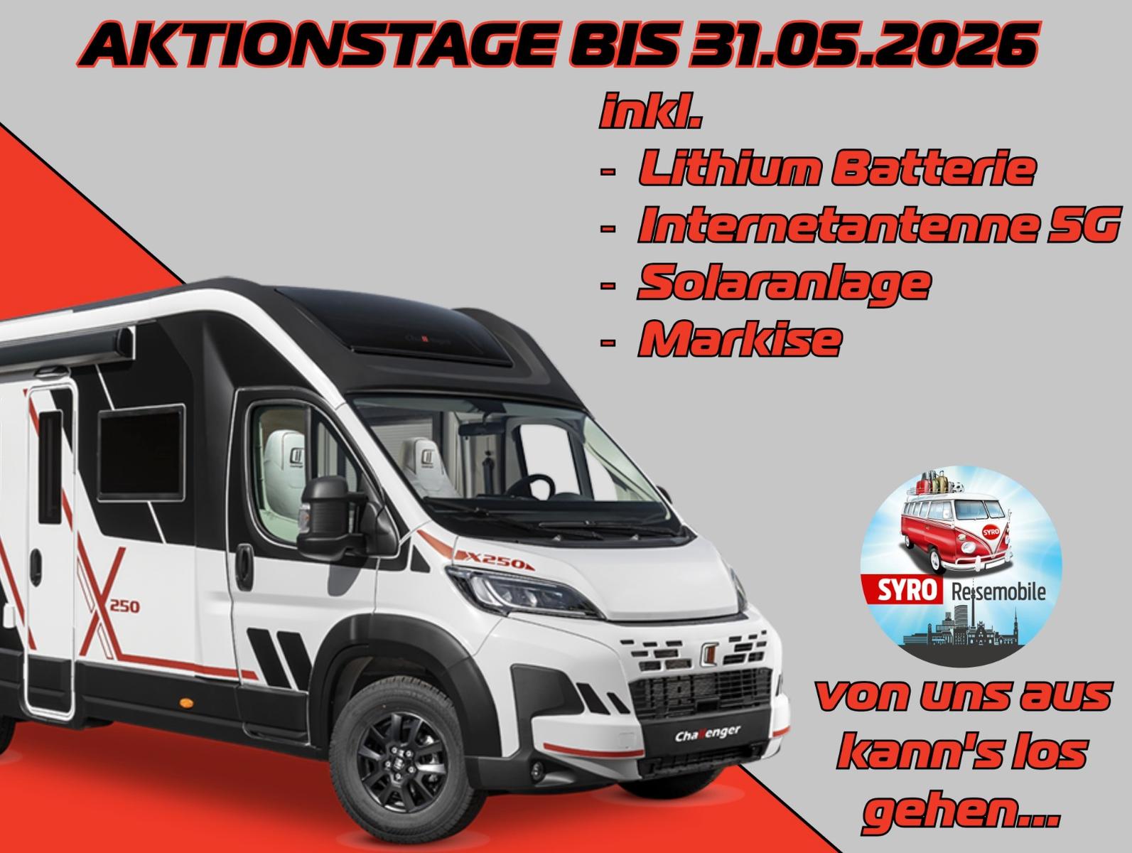 Challenger X250 / WORAUF WARTEN SIE NOCH?