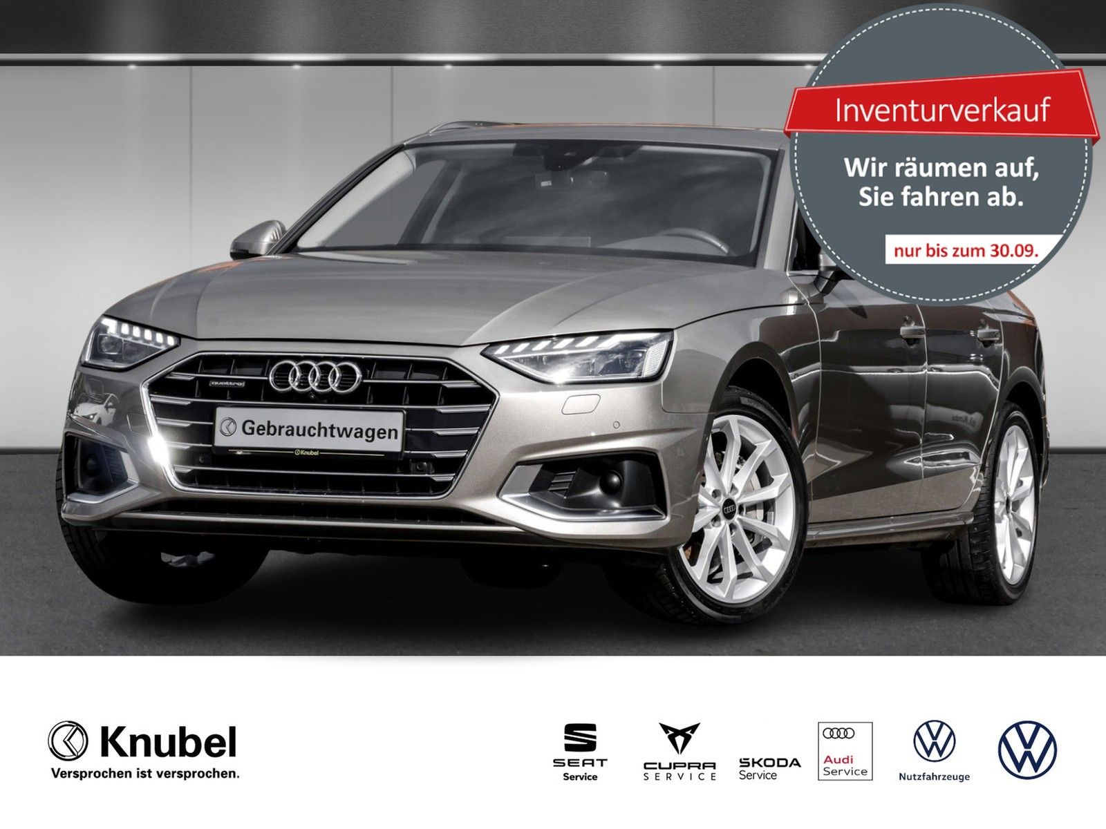 Audi A4 Avant advanced 40 TDI qu S tronic Nav+ Matrix