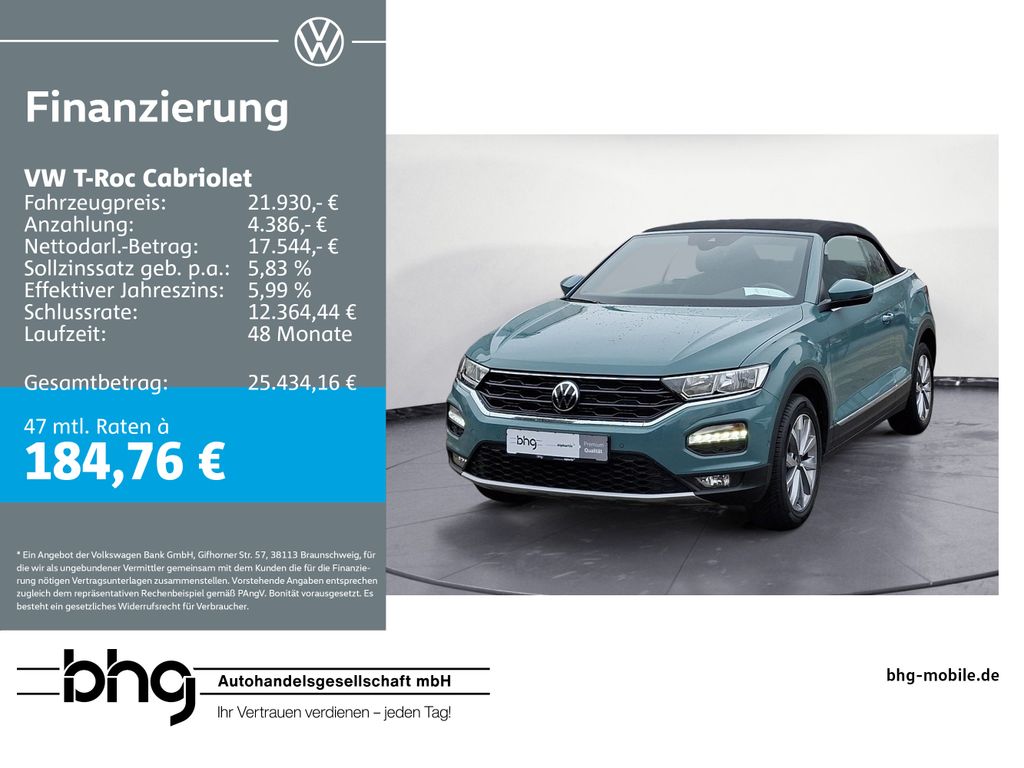 T-Roc Cabriolet 1.5 TSI ACT OPF Style