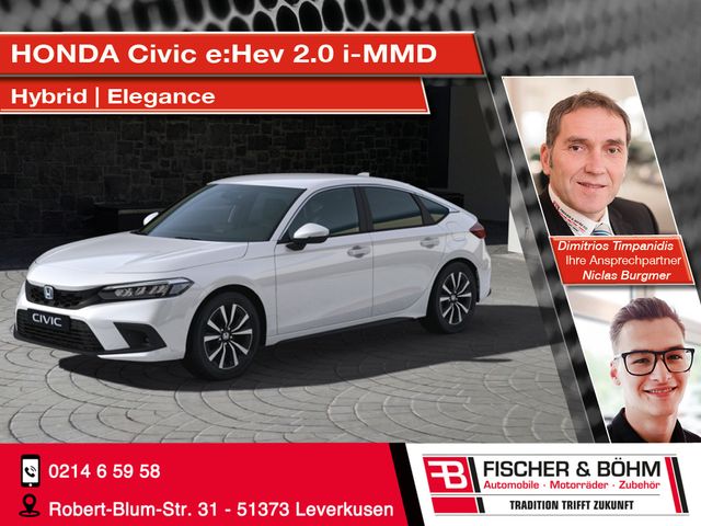 Honda Civic e:HEV 2.0 i-MMD Hybrid Elegance