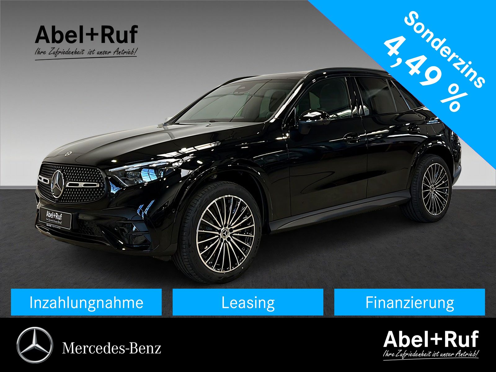 Mercedes-Benz GLC 300 de 4M AMG+Leder+Pano+HuD+AHK+Sitzlüftung