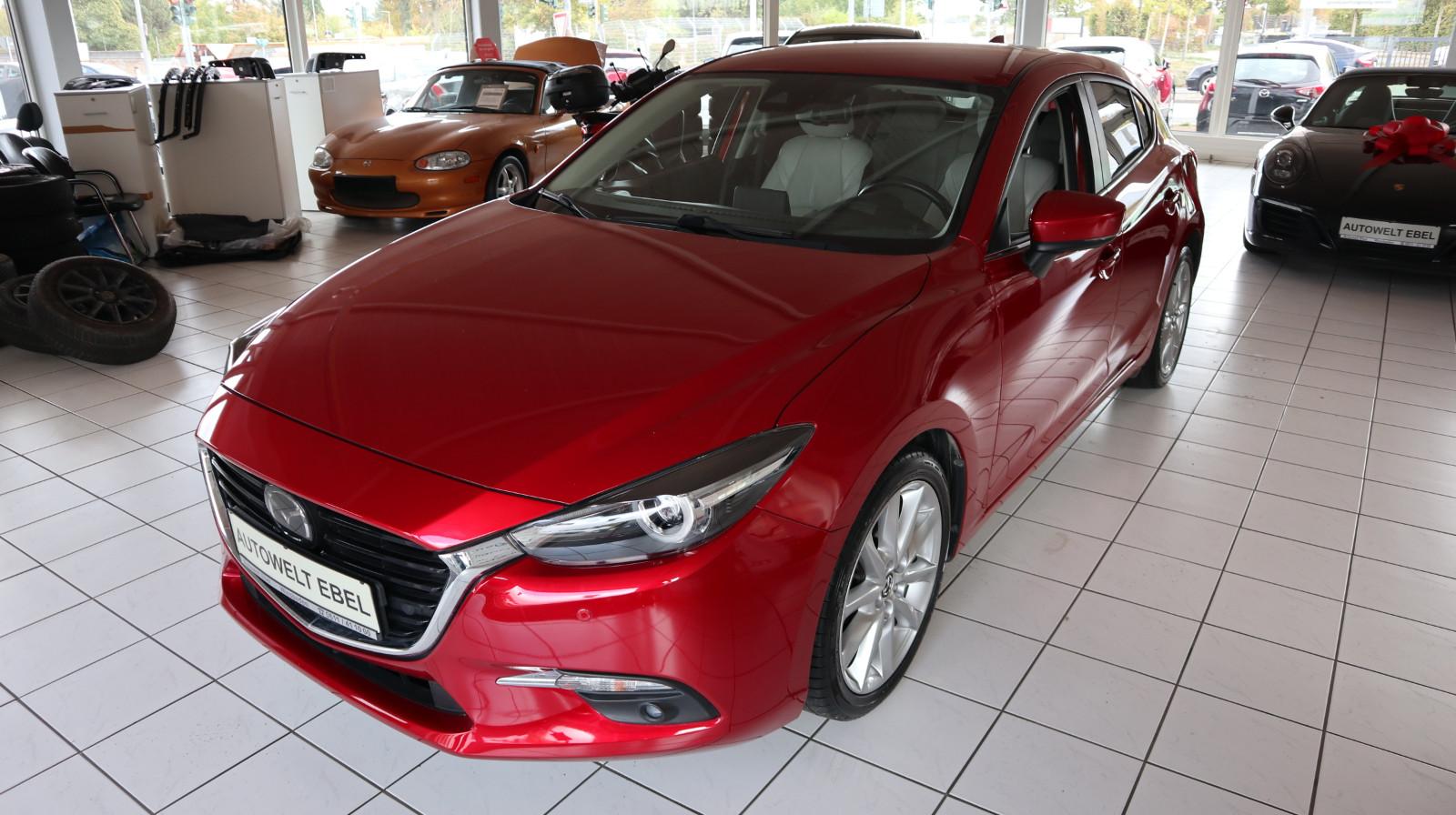 Mazda 3 Sports-Line*LEDER*AT*BOSE*LED*RÜ-KAM*LHZ*SHZ*