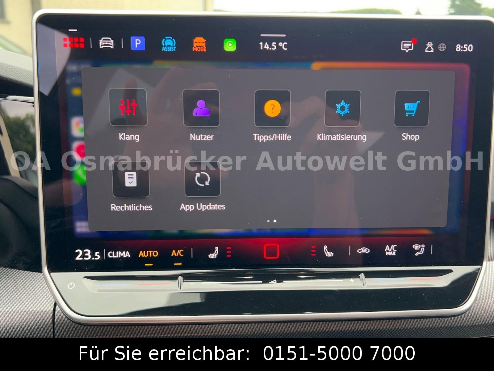 Volkswagen Golf 8 Kombi 1.5 eTSI 150PS DSG R-Line Kamera, миниатюра 28