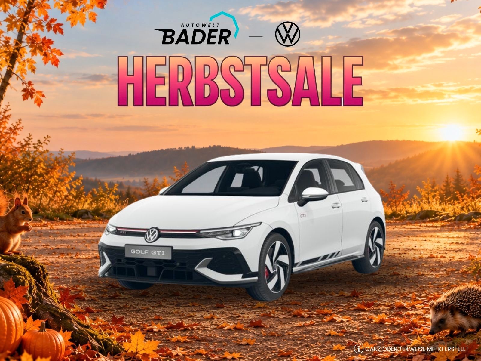 Volkswagen GTI Clubsport "Herbst-Sale" AUTOWELT-BADER!