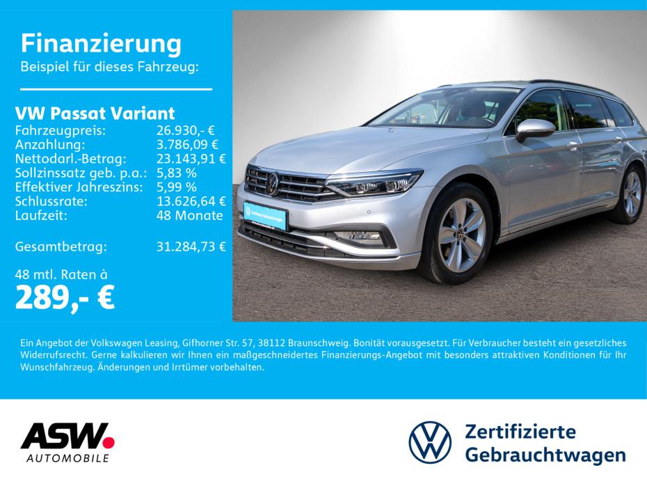 Volkswagen Passat Variant Business 2.0 TDI DSG LED RFK AHK