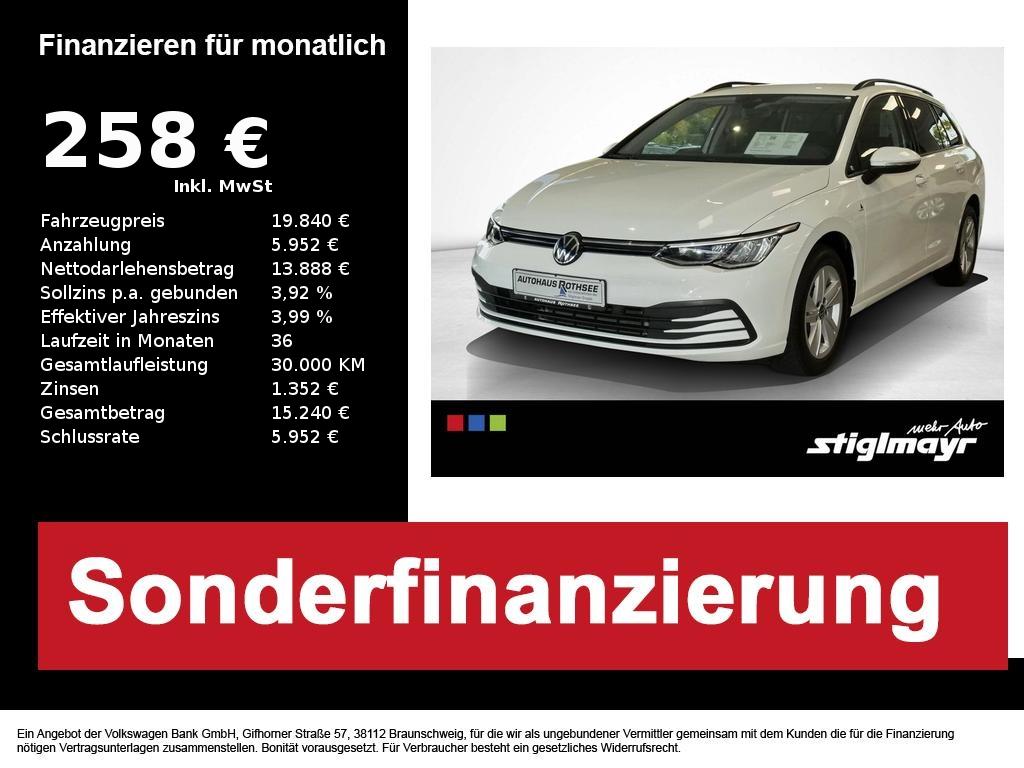 Volkswagen Golf VIII Variant Life 1.0 eTSI DSG ACC+LED+NAVI