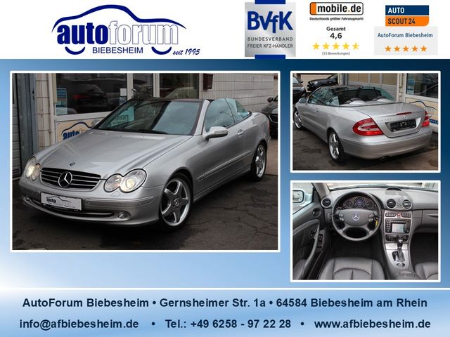 Mercedes-Benz CLK 320 Cabrio Avantgarde Leder*Memory*Bi-Xenon