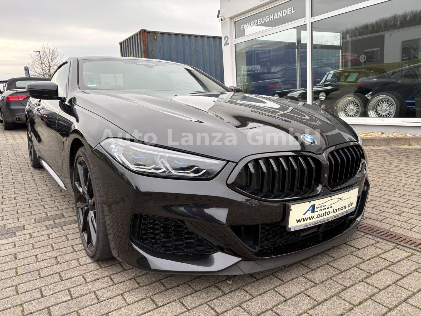 BMW M850 i xDrive Coupe HD Laser 360° HK Black