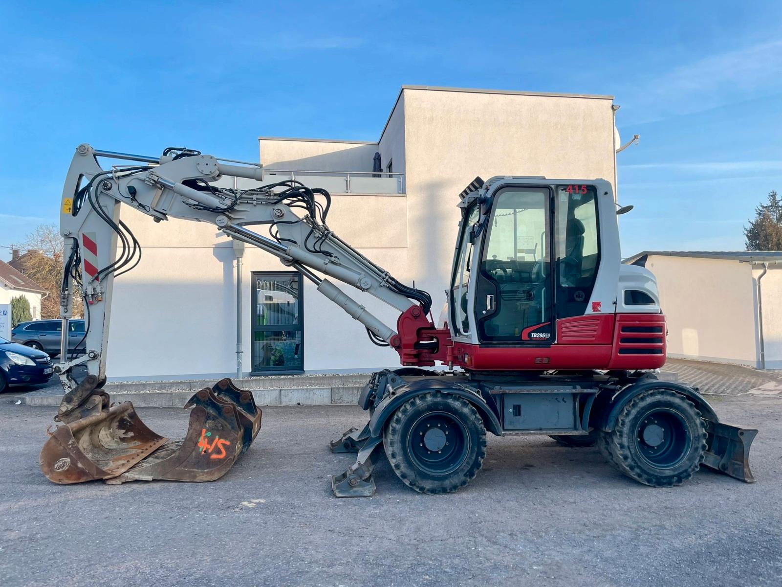 Takeuchi TB295 W * Schild * Pratzen * 3 Schaufeln