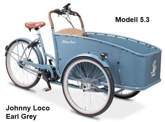 Johnny Loco eCargo Cruiser 5.3 Earl Grey