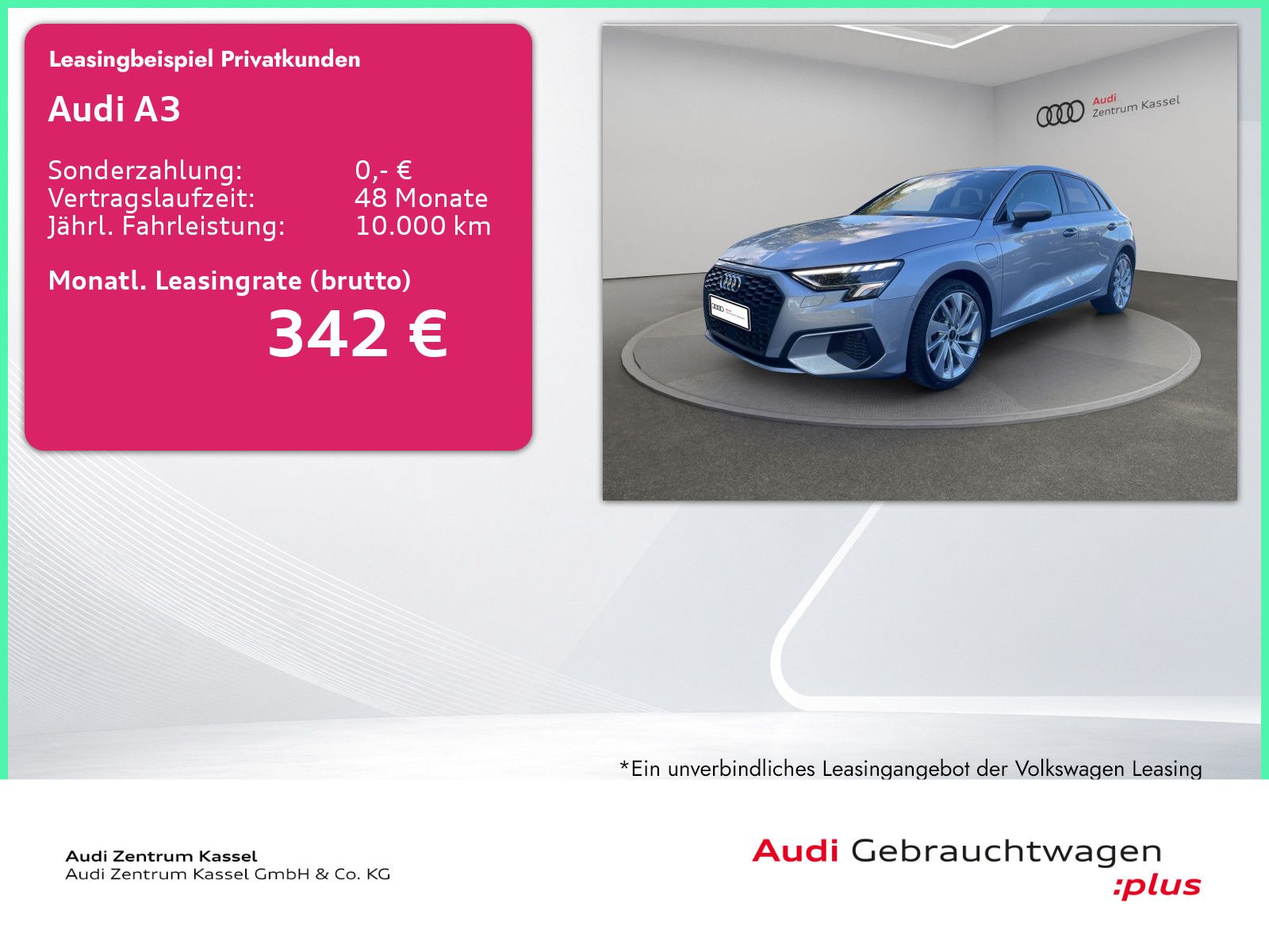 Audi A3 SB 40 TFSI e S line LED PDC+ AHK Navi Carplay