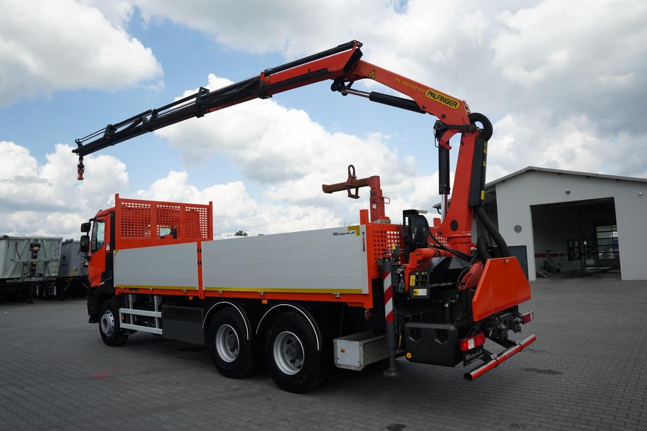 Renault C 430 / 6x4 / SKRZYNIOWY 6,5 M + HDS PALFINGER P