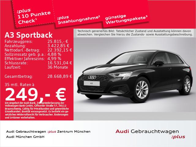 Audi A3 Sportback 35 TFSI S tronic Kamera