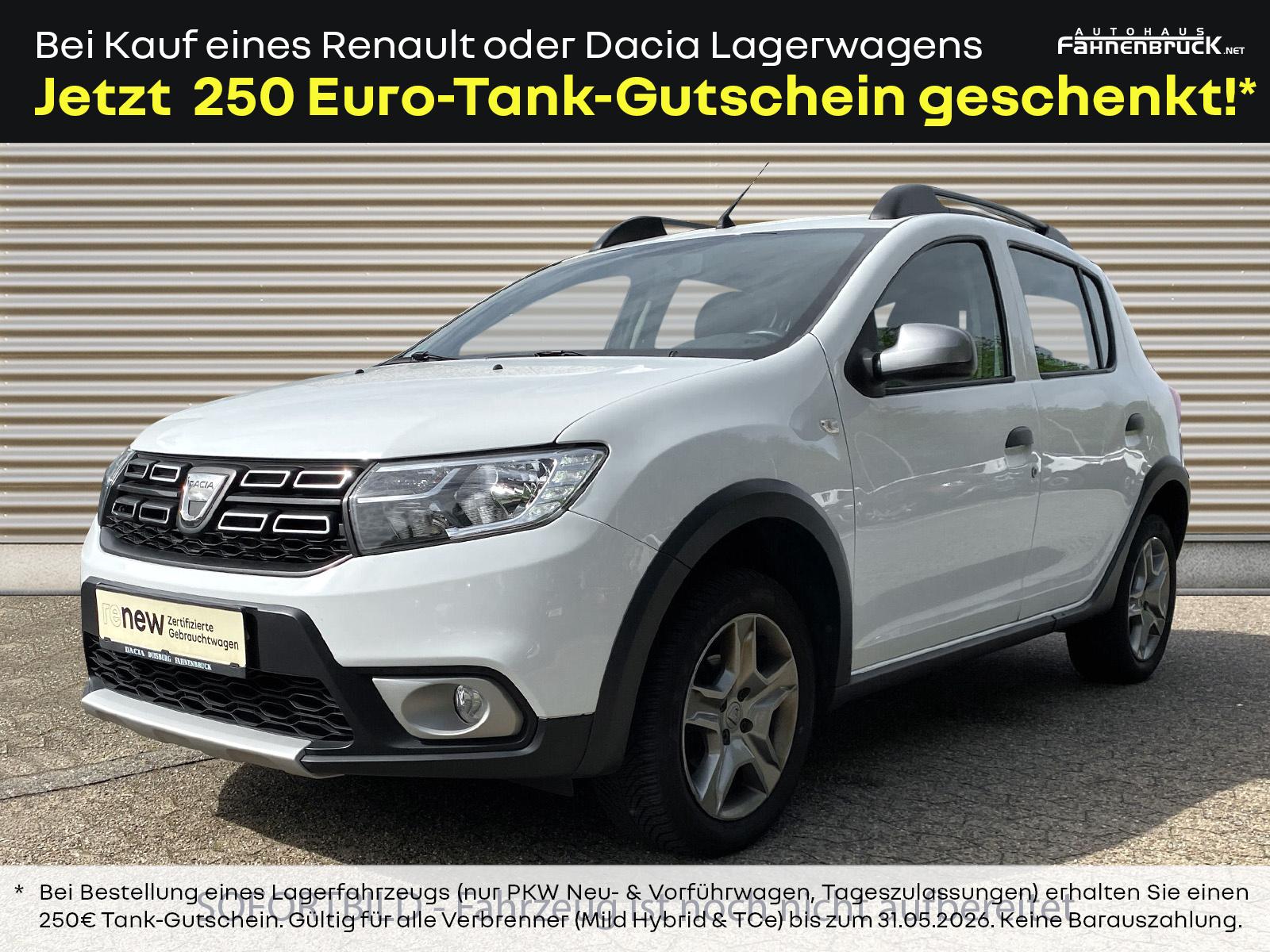 Dacia Sandero Stepway Prestige TCe 100 Navi Scheckheft