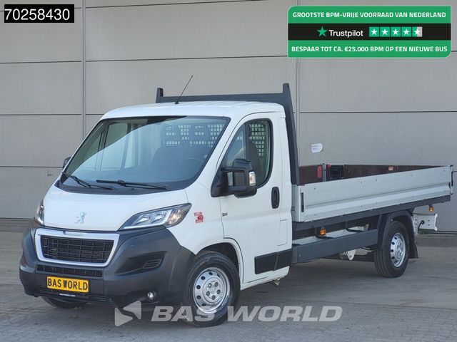 Peugeot Boxer 130PK Open laadbak Airco Cruise Pritsche P