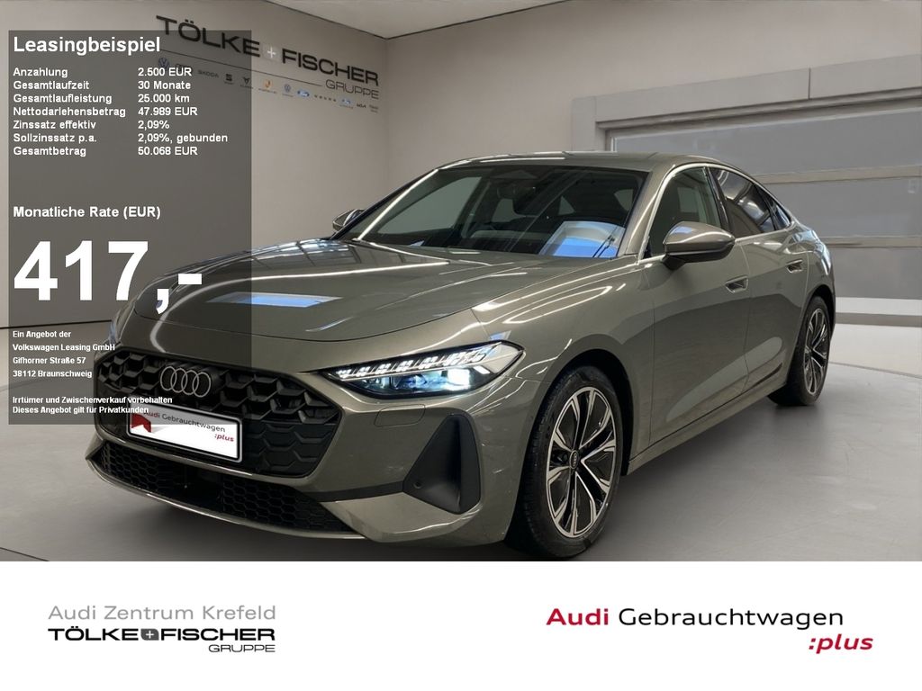 Audi A5 2.0 Limousine TFSI W S-line ACC AHK AUT Kam.