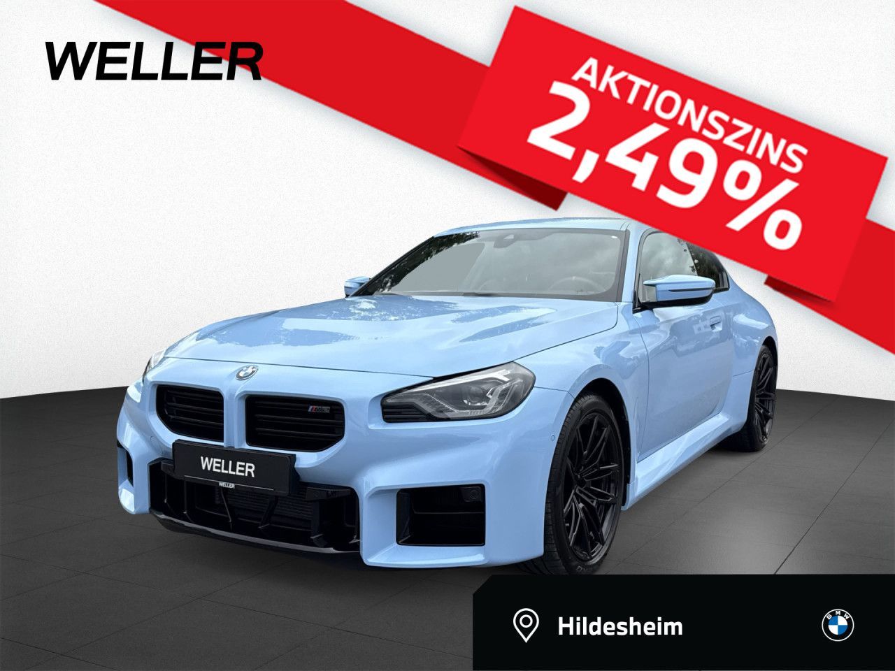 BMW M2 Coupe adaLED,H/K,HUD,DriAss,KomfZu,ParkAss
