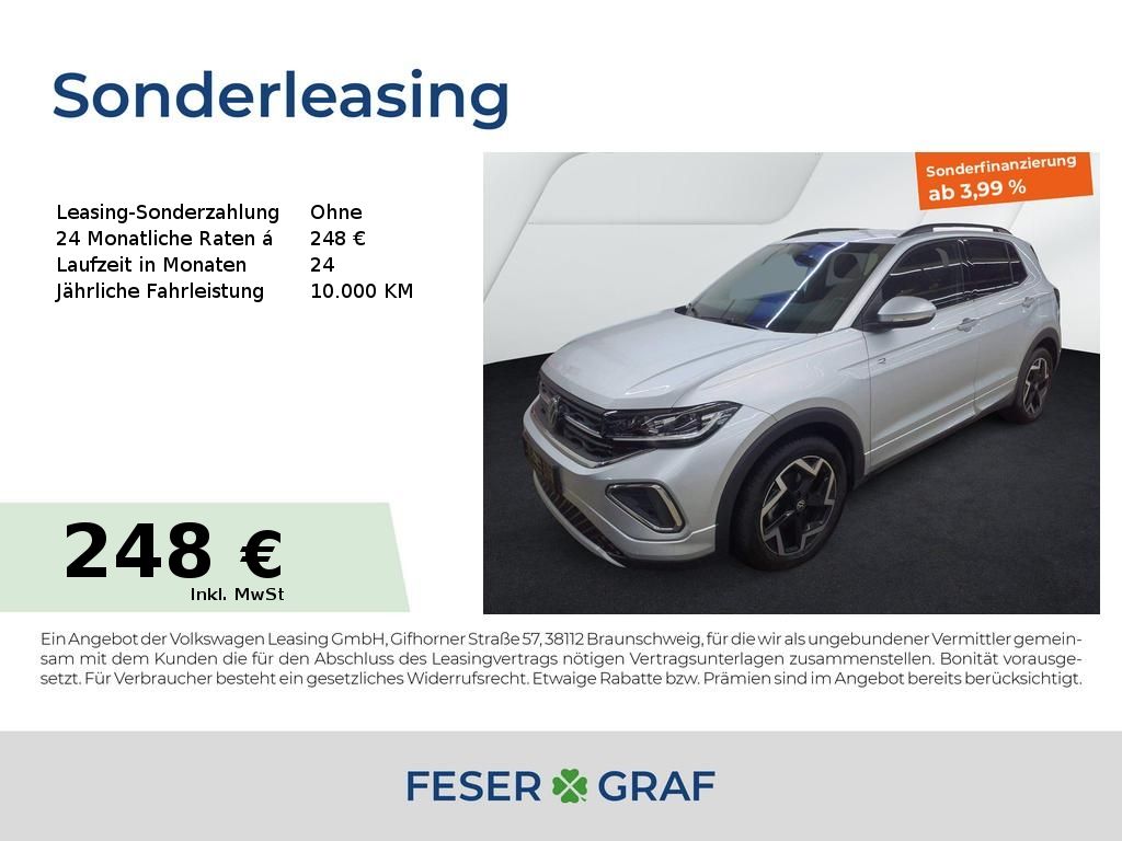 Volkswagen T-Cross R-Line 1.5 110kW DSG AHK Kamera ACC